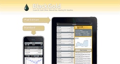 Desktop Screenshot of blackgold.toughturtle.com