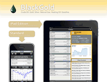 Tablet Screenshot of blackgold.toughturtle.com